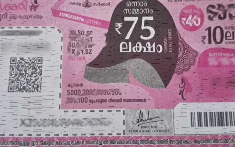 sthree sakthi lottery result today